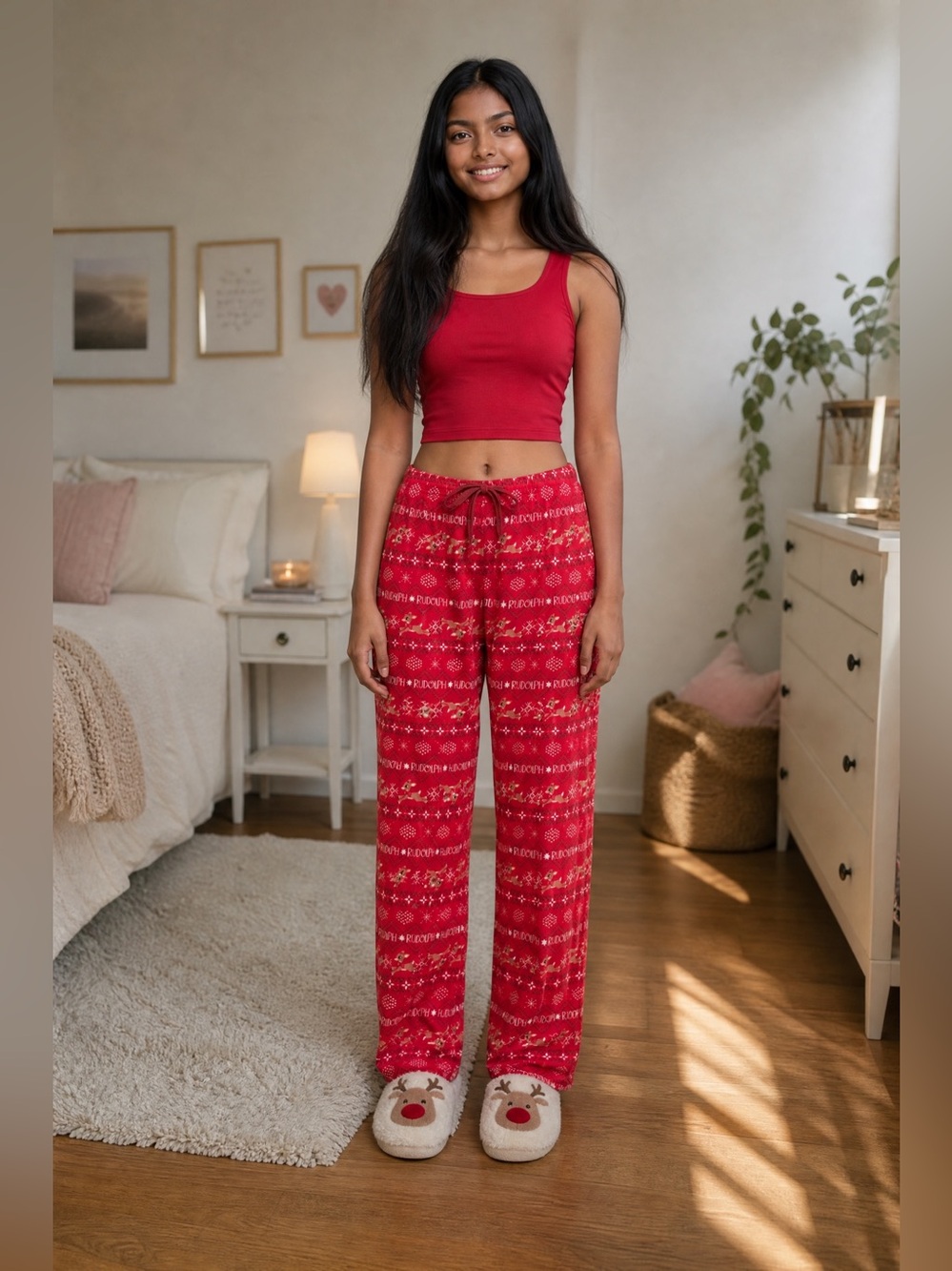 Rudolph Red Christmas Pajama Pants